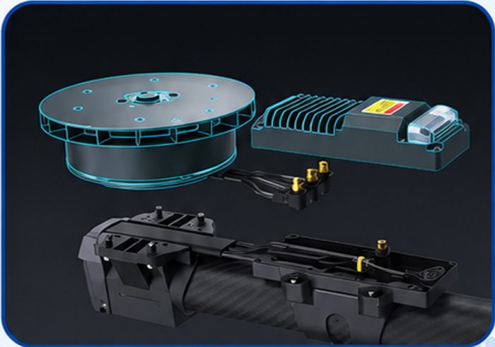 Separated ESC and motor assembly