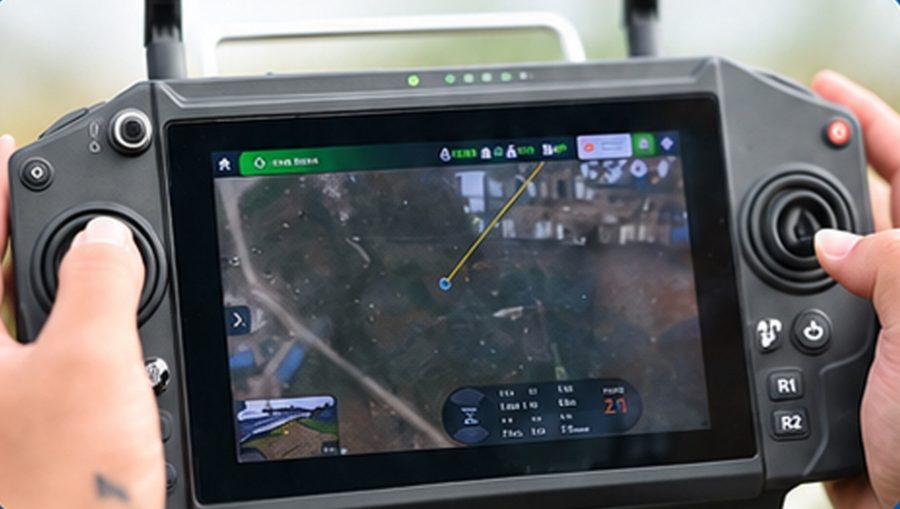 1080P HD gimbal camera live view on flight controller