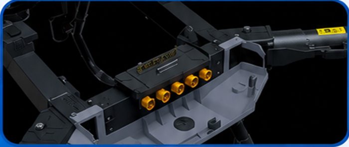 High-current copper busbar power distribution board